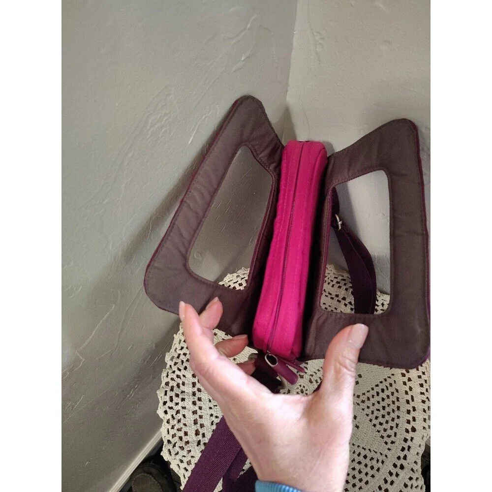 Belkin Purple Pink Tablet Portable Device Travel Bag Strap 10x7x2 Carry-On